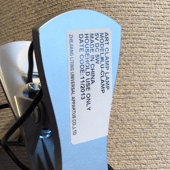 Clamp book or art light. - Picture 2 of 4